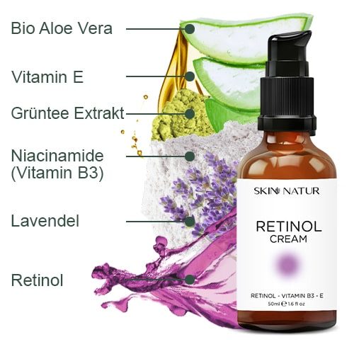 anti aging Retinol Creme skin natur
